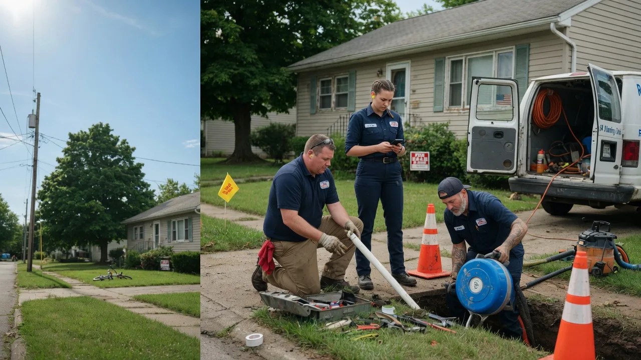 Sewer Line Repair in Hooversville, PA near me